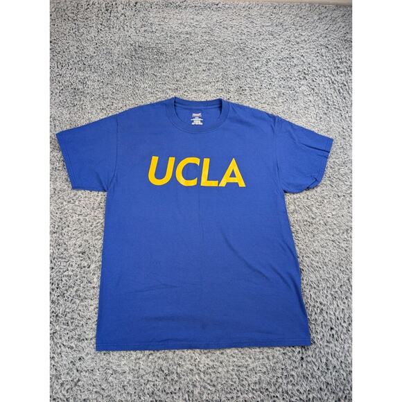 Hanes Other - UCLA Bruins Shirt Men Large Blue NCAA Never Leave Early Short Sleeve Graphic Tee